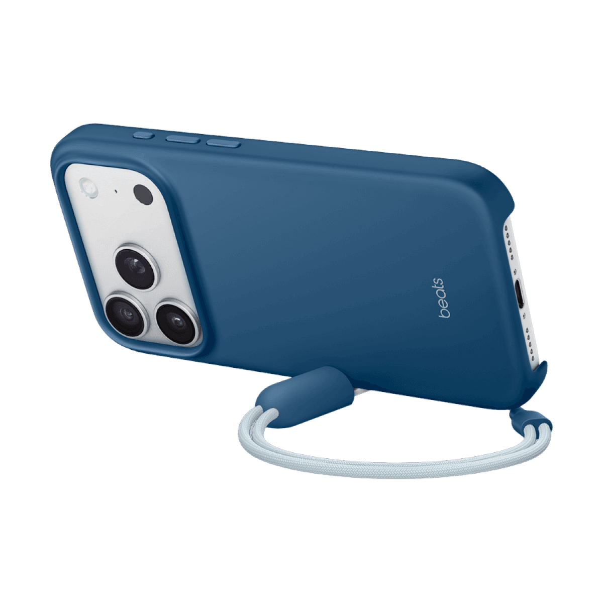 Beats iPhone 17 Pro Kickstand Case with MagSafe and Camera Control - Bedrock Blue 5