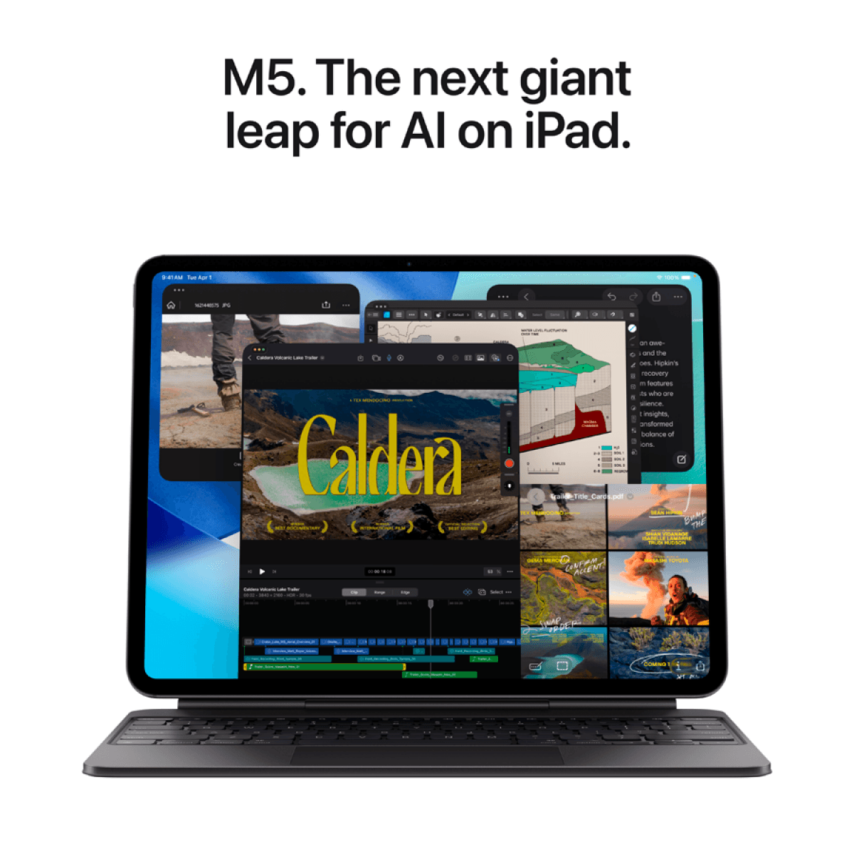 11-inch iPad Pro M5 Wi‑Fi + Cellular 2TB with nano-texture glass - Silver 7