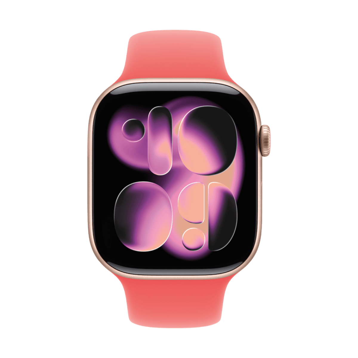 46mm Bright Guava Sport Band - S/M 6