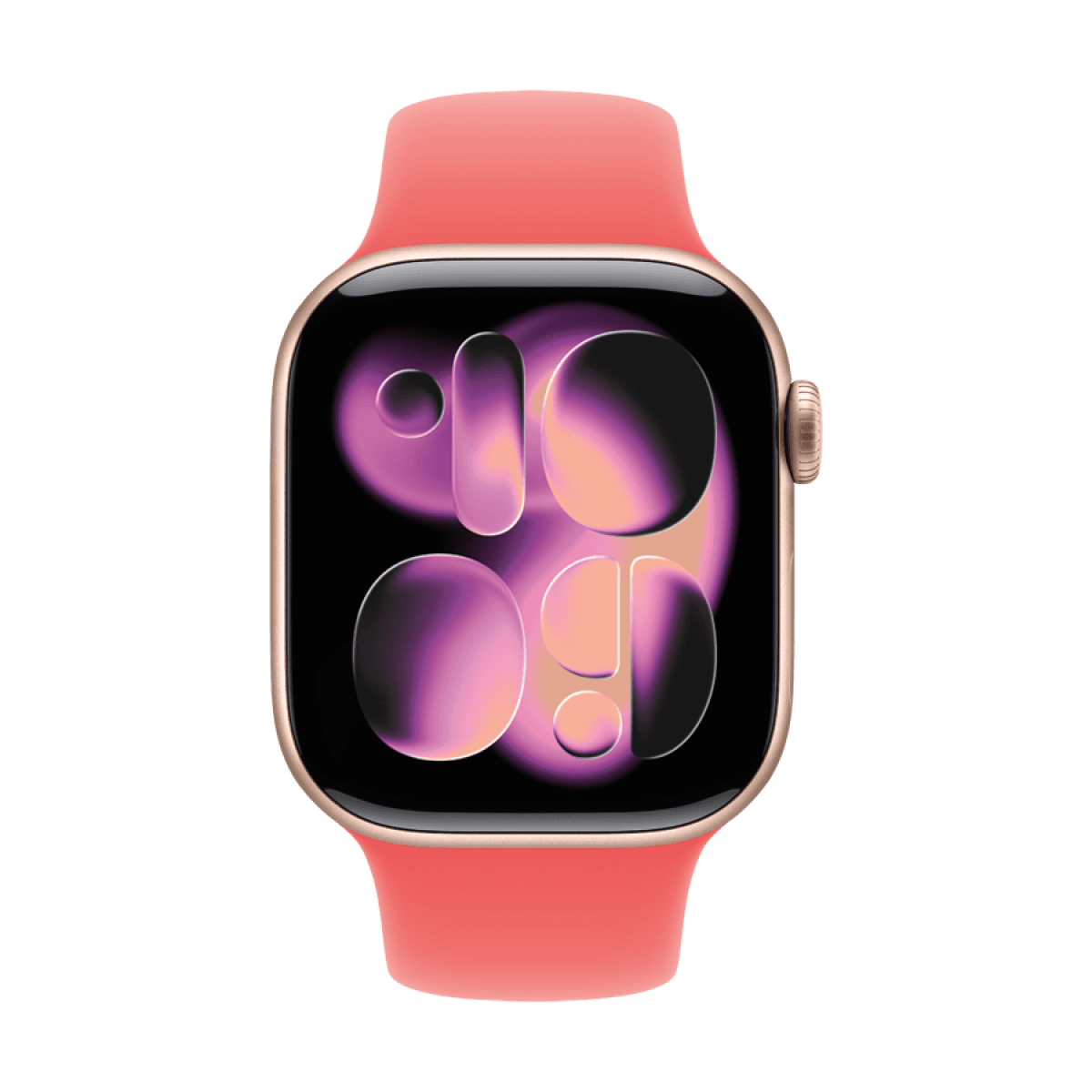 40mm Bright Guava Sport Band - S/M 6