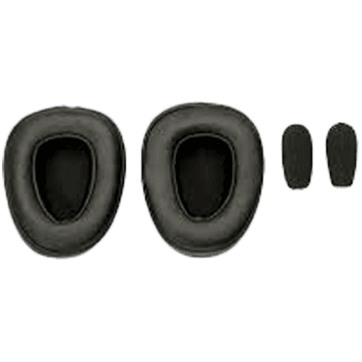 JABRA BlueParrott S650-XT & B650-XT Refresh Kit; Two (2) Leatherette Cushions, Two (2) Microphone Wind Screens