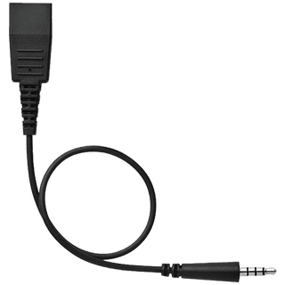 Jabra Headset Cord for JABRA Speak 410/510, Jack 3.5 mm straight to QD