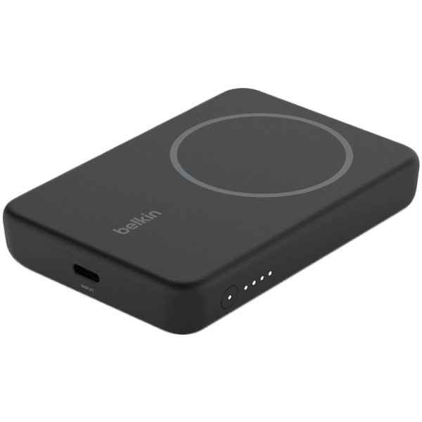 BELKIN 5K MAGNETIC WIRELESS POWER BANK + KICK STAND, BLACK 2