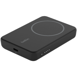 BELKIN 5K MAGNETIC WIRELESS POWER BANK + KICK STAND, BLACK