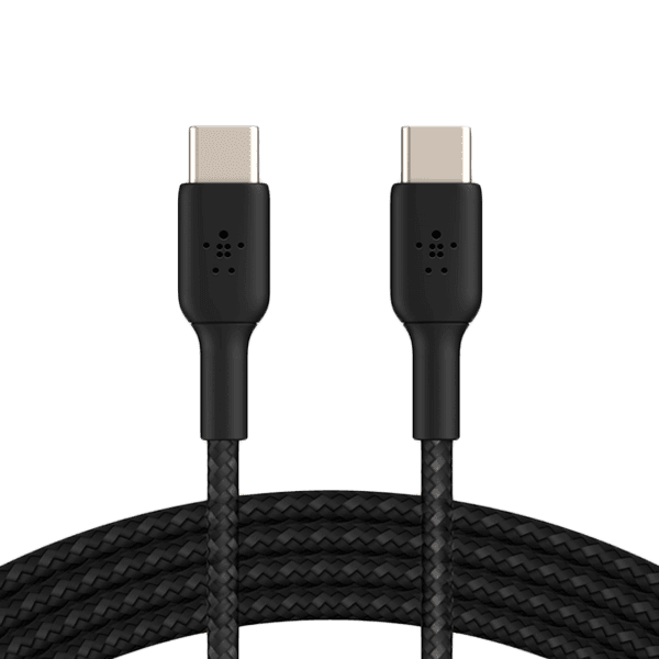 BELKIN USB-C to USB-C Cable Braided, 1M, Black