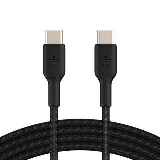 BELKIN USB-C to USB-C Cable Braided, 1M, Black