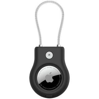 BELKIN Secure Holder with Wire Cable - Airtag - Black