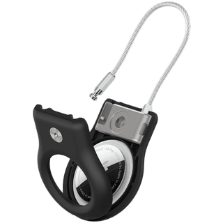 BELKIN Secure Holder with Wire Cable - Airtag - Black