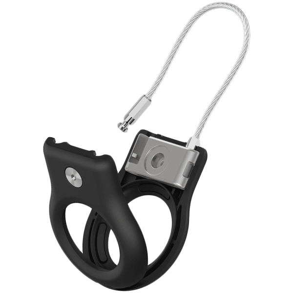 BELKIN Secure Holder with Wire Cable - Airtag - Black 4