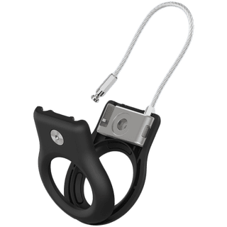 BELKIN Secure Holder with Wire Cable - Airtag - Black
