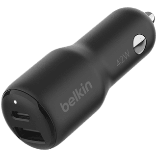 BELKIN 42w - 30w USB-C PD PPS + 12w USB-A Car Charger
