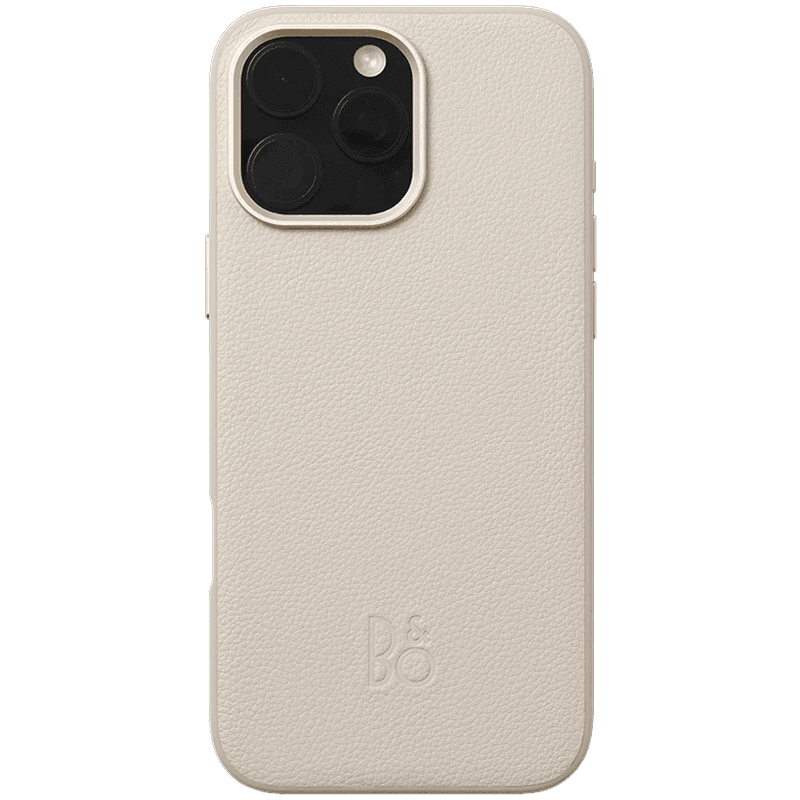 iPhone 16 Pro Leather Case Hourglass Sand 2