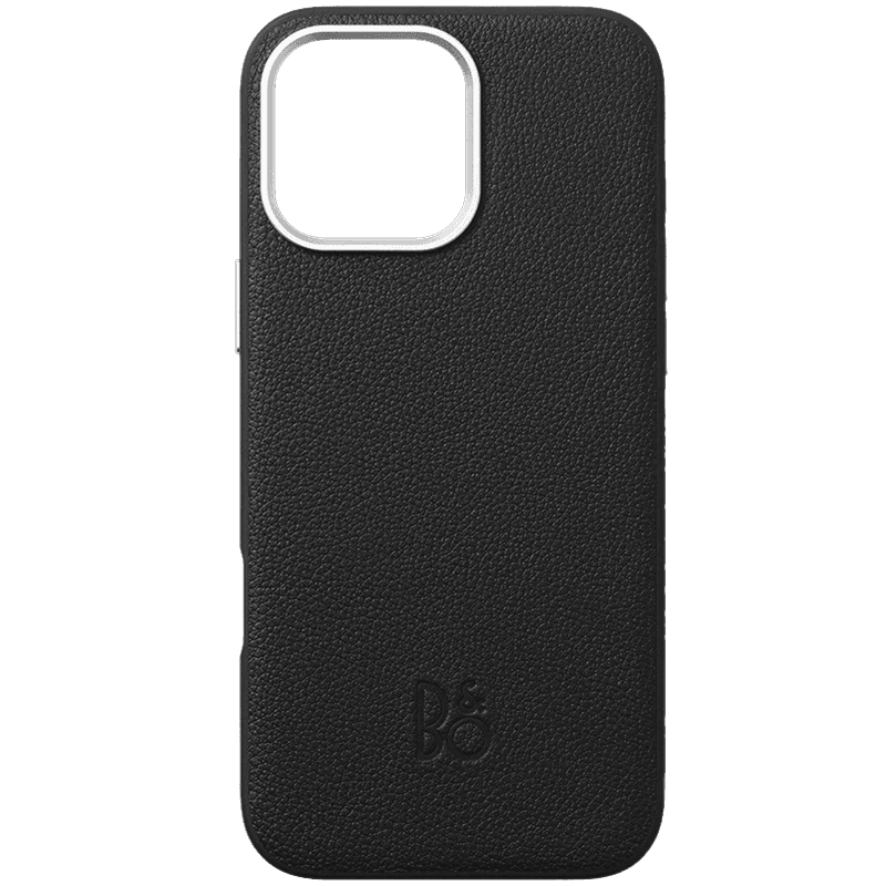 iPhone 16 Pro Max Leather Case Infinite Black