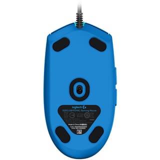 Logitech G203 LIGHTSYNC Corded Gaming Mouse - BLUE - USB