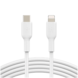 BELKIN Lightning to USB-C Cable PVC, 1M, White
