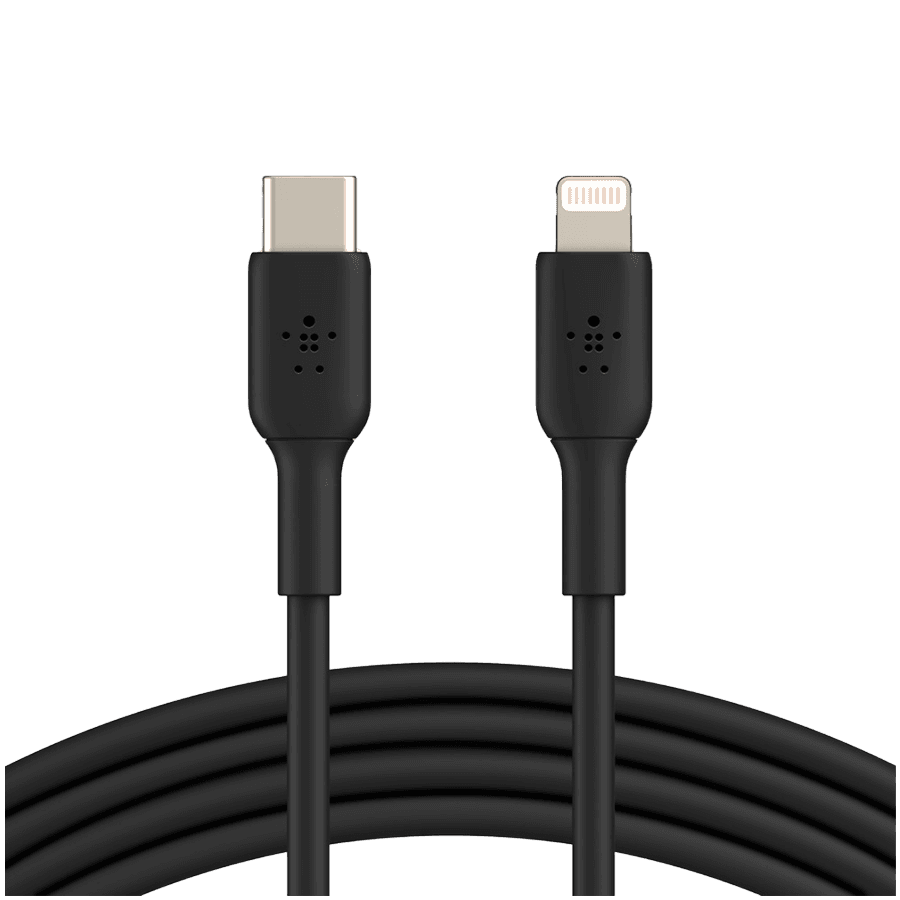 BELKIN Lightning to USB-C Cable PVC, 1M, Black