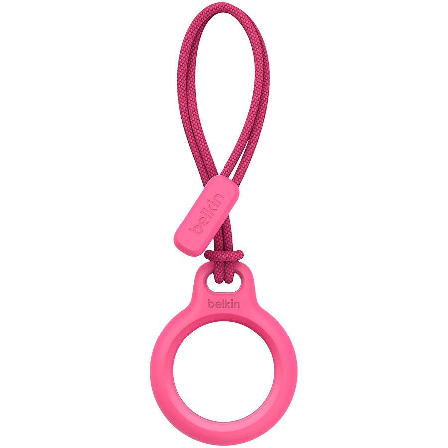 BELKIN Secure Holder with Strap for Airtag - Pink