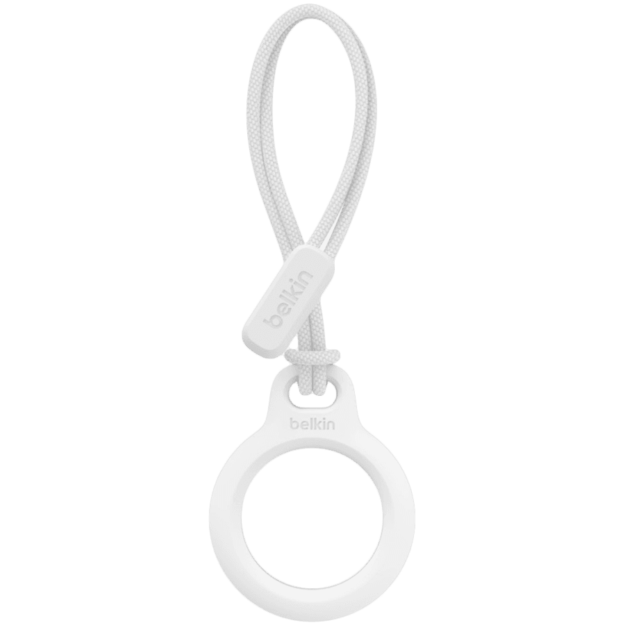 BELKIN Secure Holder with Strap for Airtag - White