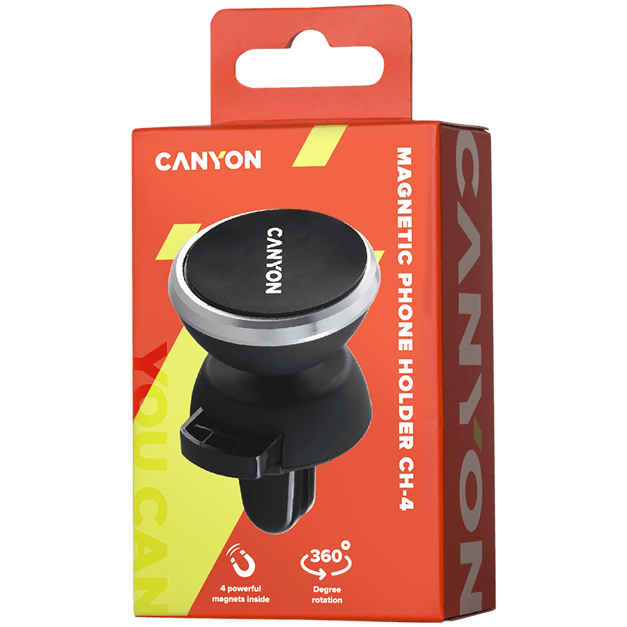 CANYON car holder CH-4 Vent Magnetic Black 4