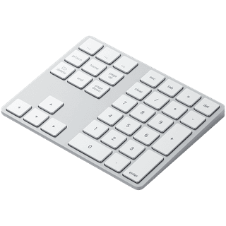 SATECHI Aluminum Extended Keypad Silver