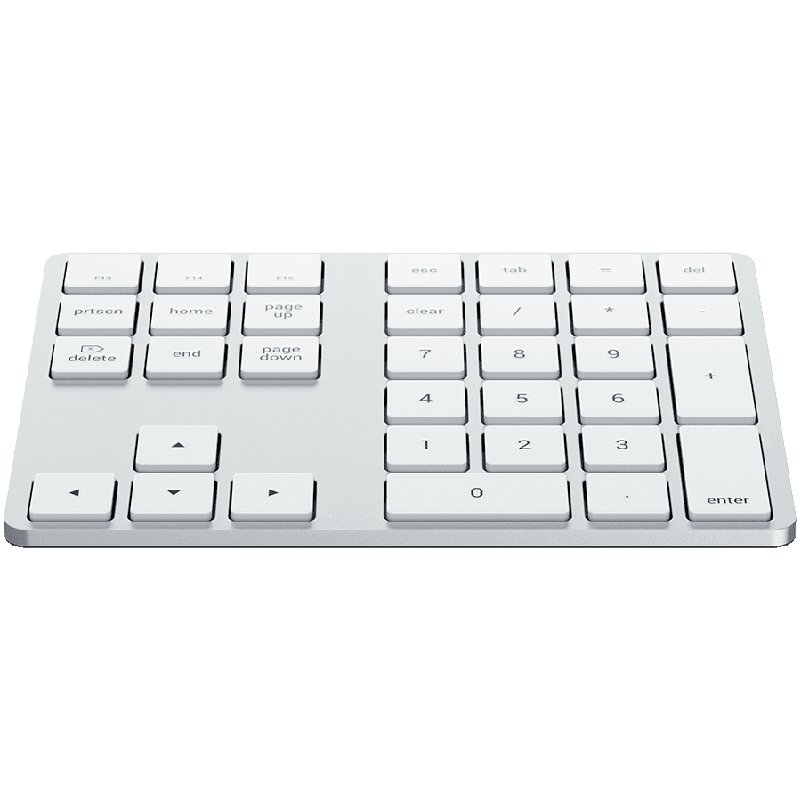 SATECHI Aluminum Extended Keypad Silver 4