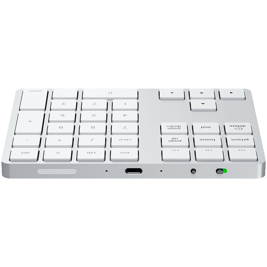 SATECHI Aluminum Extended Keypad Silver 5