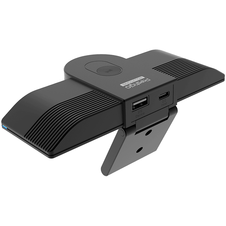 Prestigio Solutions Video Conferencing Panoramic VC Camera: 4K, 12MP, 2 mic, 4m (Range), Connection via USB Type-C 4