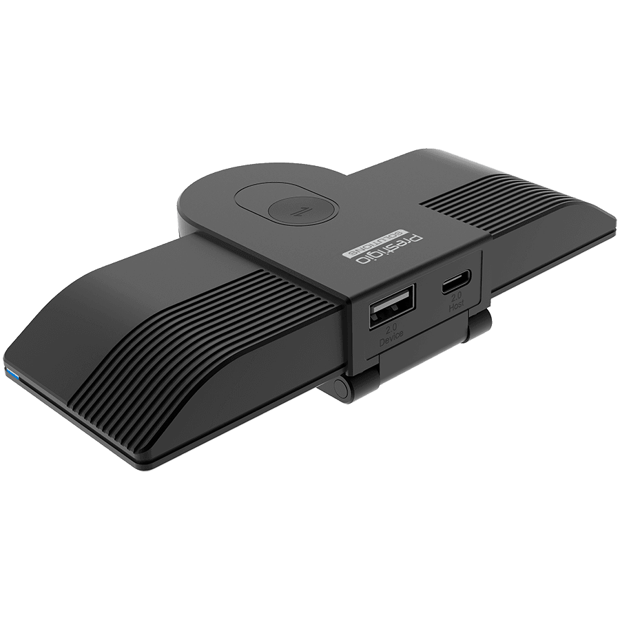 Prestigio Solutions Video Conferencing Panoramic VC Camera: 4K, 12MP, 2 mic, 4m (Range), Connection via USB Type-C 5