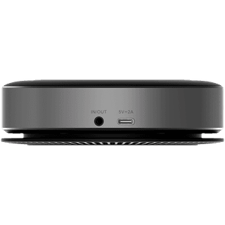 Prestigio Solutions Video Conferencing Speakerphone Alpha: 5W, 6 mic, 5m (Radius), Wireless charging, Connection via USB Type-C, AUX or BT4.2+EDR