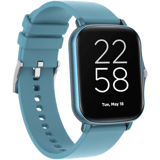 CANYON Wildberry SW-79, Smart watch, 1.69inches TFT full touch screen, Zinic+plastic body, IP67 waterproof, multi-sport mode, compatibility with iOS and android, blue body with blue silicon belt, Host: 44.4*36*9.2mm, Strap: 230x20mm, 47g