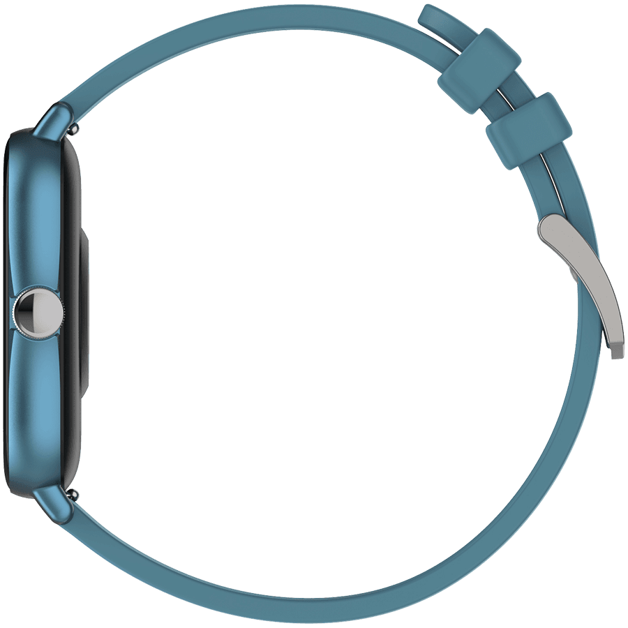 CANYON Wildberry SW-79, Smart watch, 1.69inches TFT full touch screen, Zinic+plastic body, IP67 waterproof, multi-sport mode, compatibility with iOS and android, blue body with blue silicon belt, Host: 44.4*36*9.2mm, Strap: 230x20mm, 47g 5