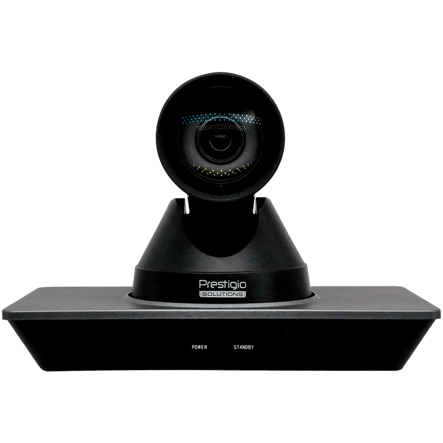 Prestigio Solutions Video Conferencing 4K PTZ Camera: 4K, 8.5MP, No mic, Connection via HDMI 2.0, USB 3.0 or RJ45