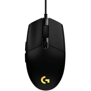 Logitech G102 LIGHTSYNC Corded Gaming Mouse - BLACK - USB - EER