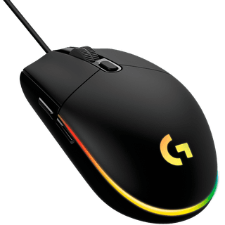 Logitech G102 LIGHTSYNC Corded Gaming Mouse - BLACK - USB - EER