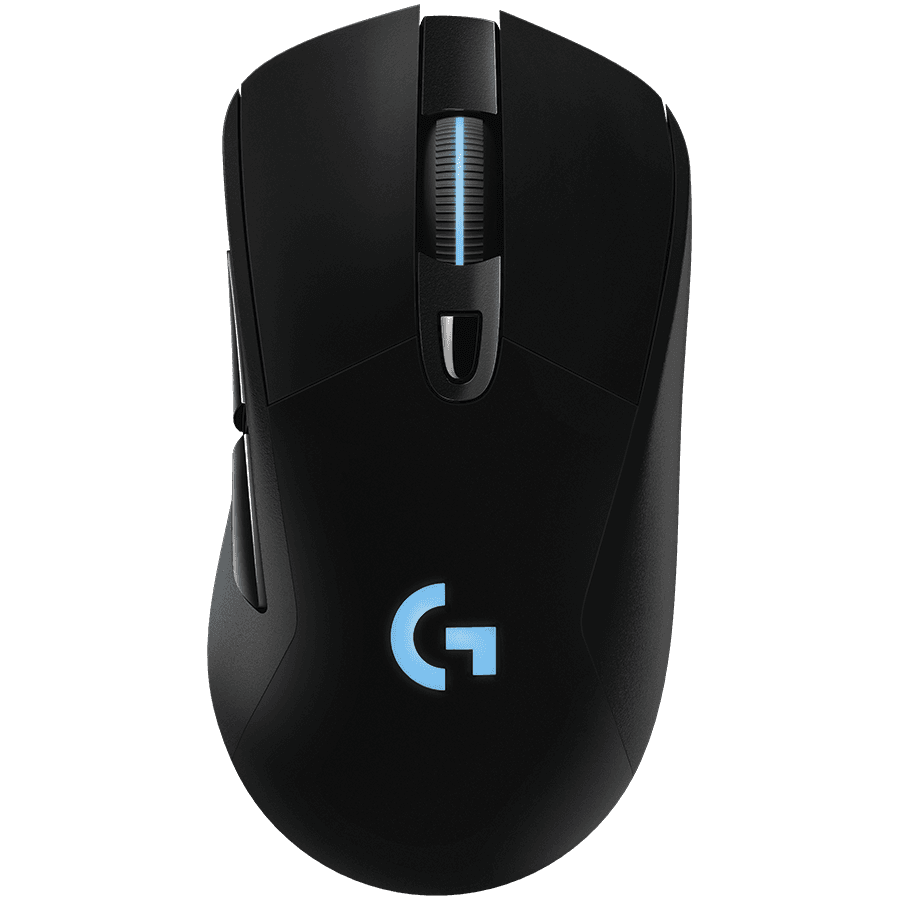 LOGITECH G703 LIGHTSPEED Wireless Gaming Mouse - HERO - BLACK - EER2