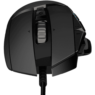 Logitech G502 Corded Gaming Mouse - HERO - BLACK - USB - EER2