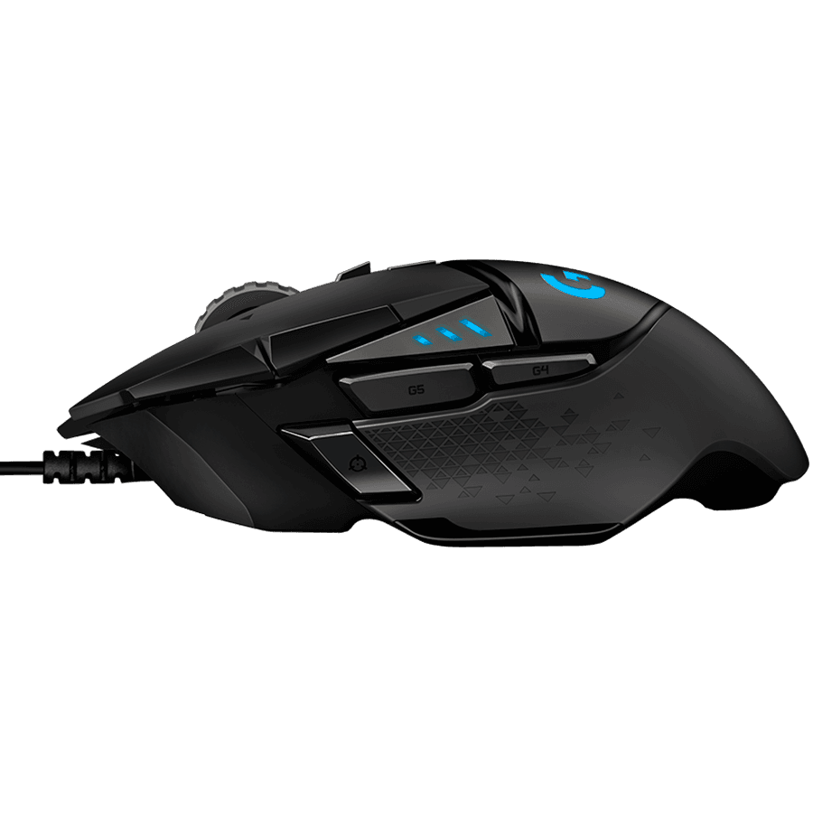 LOGITECH G502 Corded Gaming Mouse - HERO - BLACK - USB - EER2 6