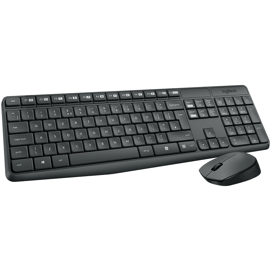LOGITECH MK235 Wireless Combo - GREY - RUS 3