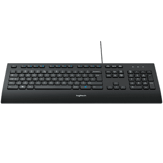 Logitech K280e Corded Keyboard - BLACK - USB - RUS - B2B