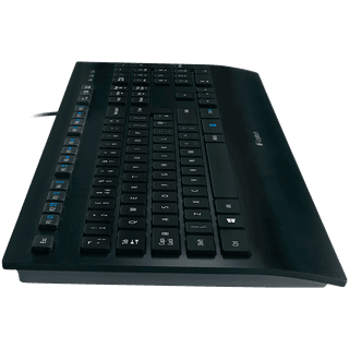 Logitech K280e Corded Keyboard - BLACK - USB - RUS - B2B