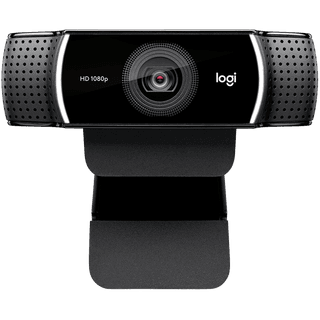 Logitech C922 Pro Stream Webcam - Tripod - BLACK - USB