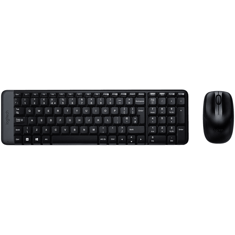 LOGITECH MK220 Wireless Combo - BLACK - RUS