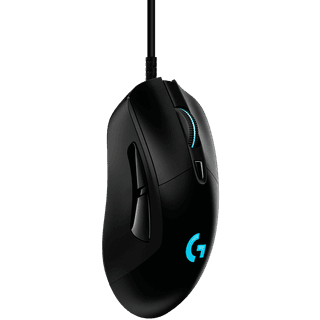 Logitech G403 HERO LIGHTSYNC Corded Gaming Mouse - BLACK - USB - EER2