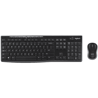 Logitech MK270 Wireless Combo - BLACK - RUS
