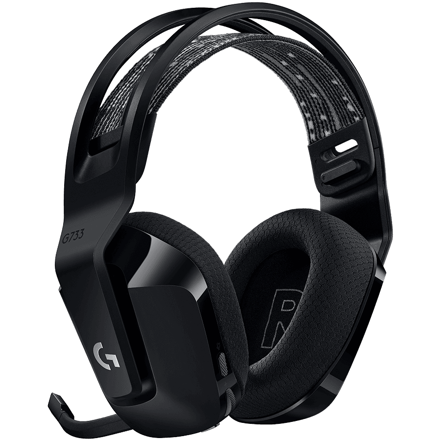 LOGITECH G733 LIGHTSPEED Wireless RGB Gaming Headset - BLACK 3