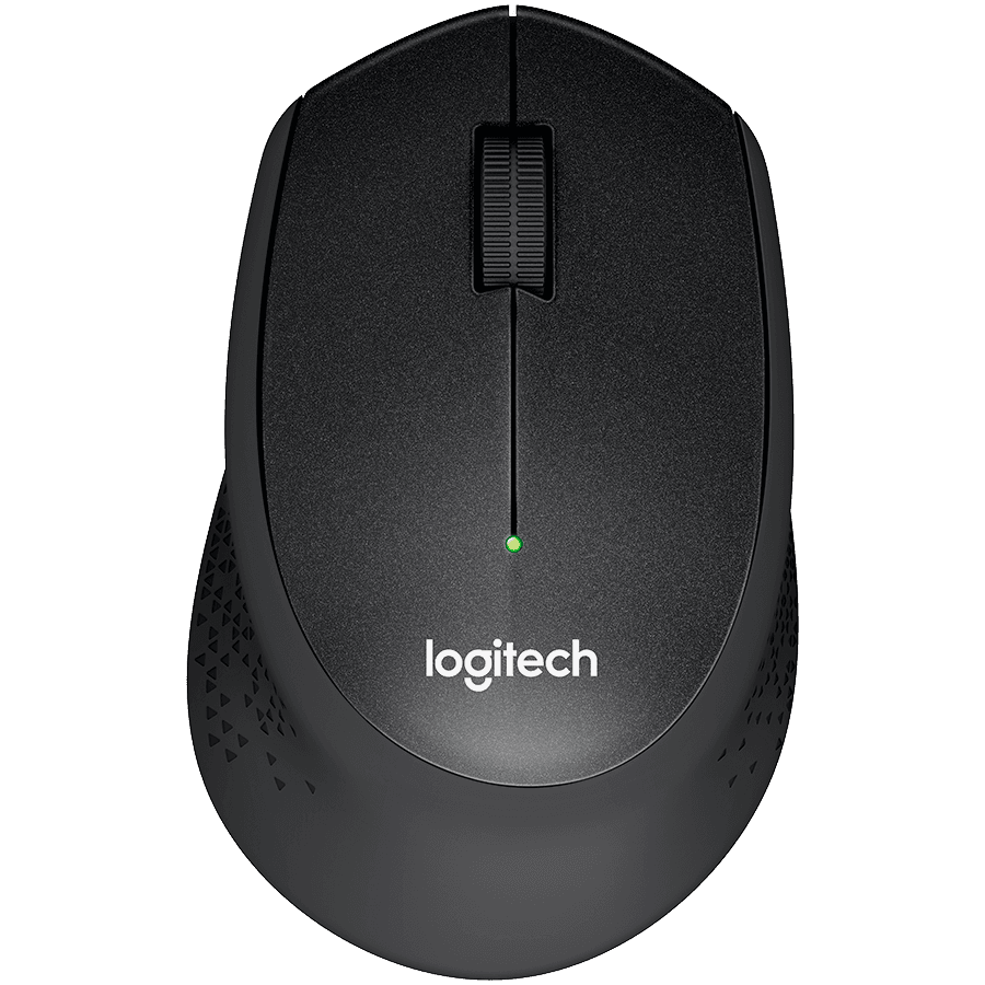 LOGITECH M330 Wireless Mouse - SILENT PLUS - BLACK