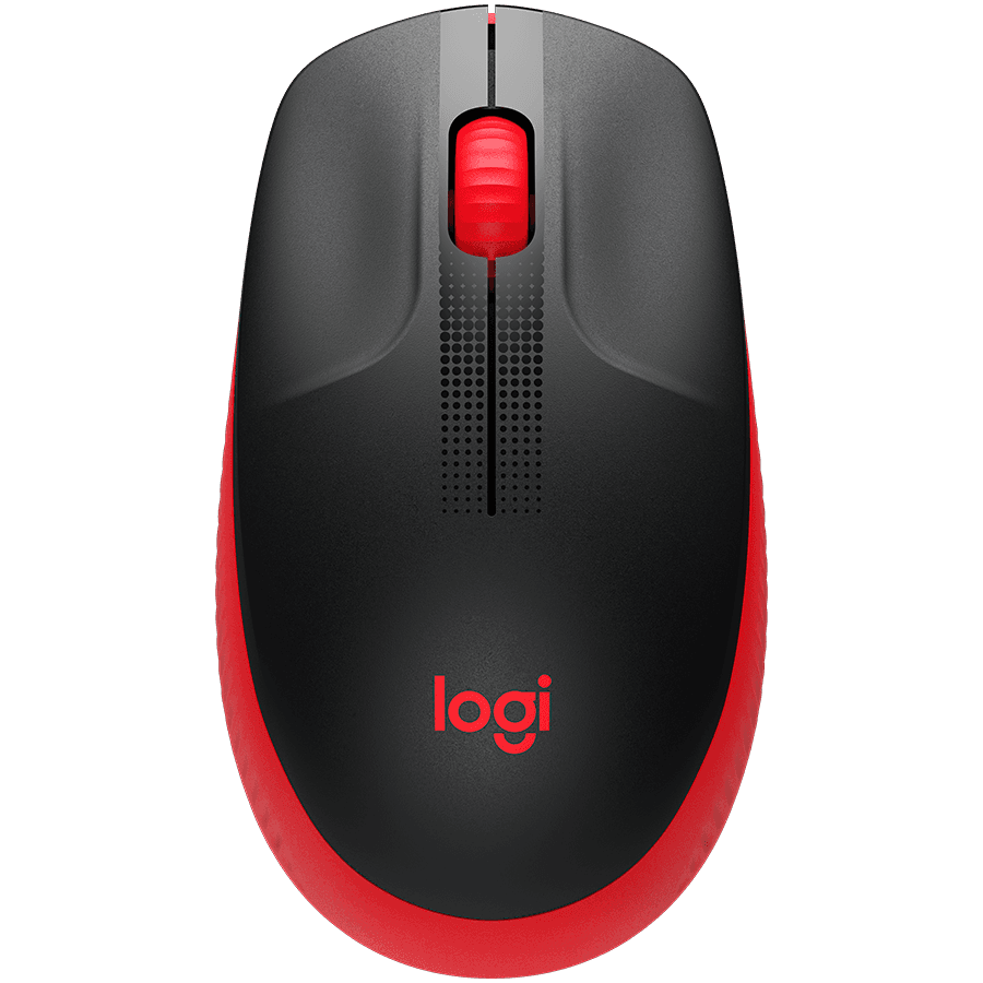 LOGITECH M190 Wireless Mouse - RED