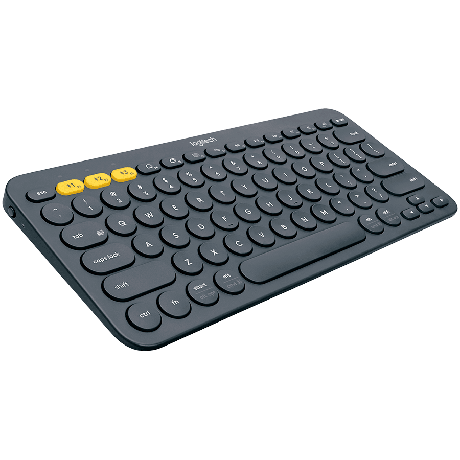 LOGITECH K380 Multi-Device Bluetooth Keyboard - DARK GREY - RUS 2