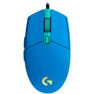 Logitech G102 LIGHTSYNC Corded Gaming Mouse - BLUE - USB - EER
