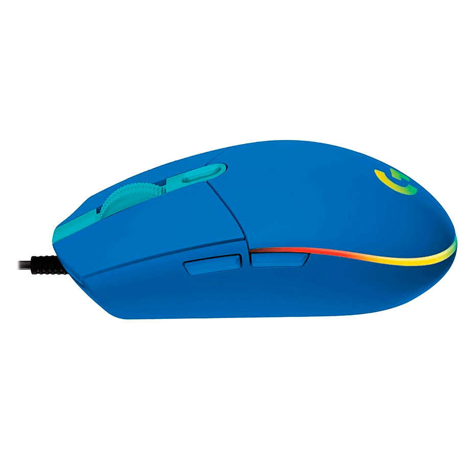 LOGITECH G102 LIGHTSYNC Corded Gaming Mouse - BLUE - USB - EER 3